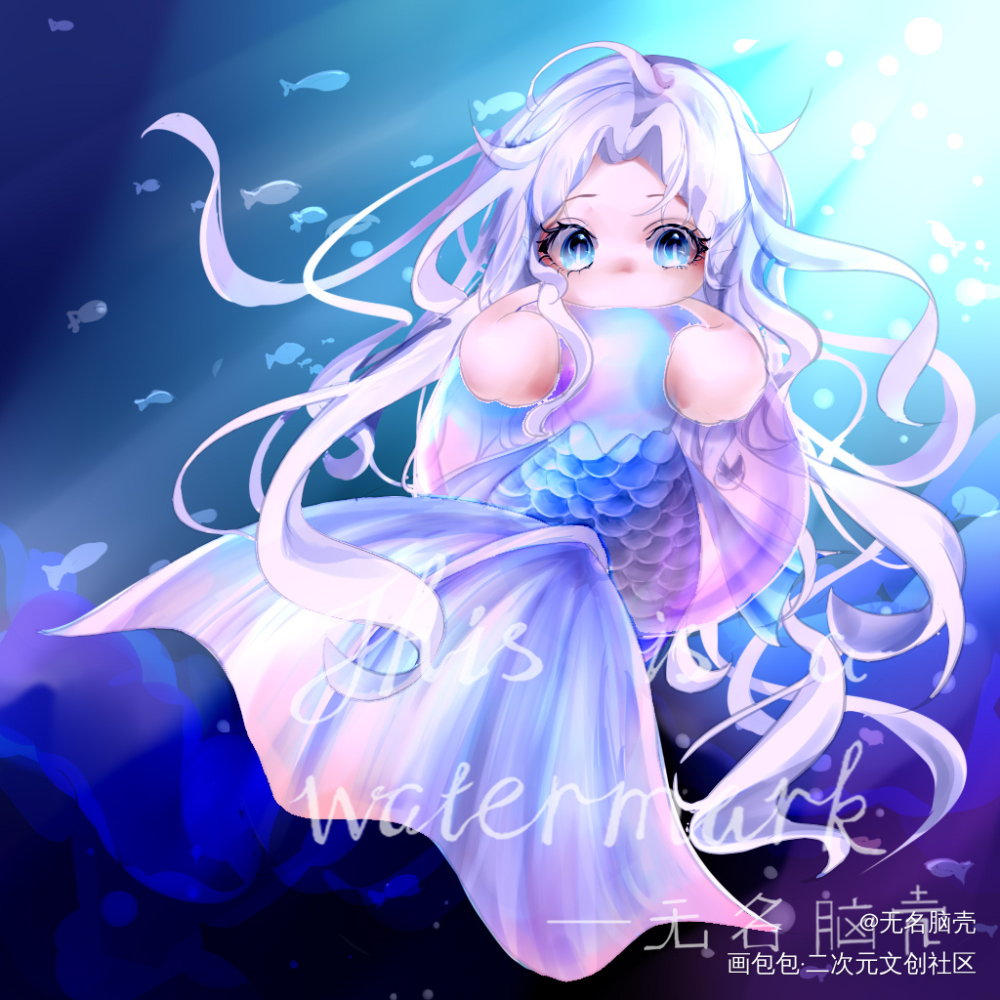 _我在惊悚游戏里封神板绘涂Q版插画塔维尔板绘插画摸鱼绘画绘画作品