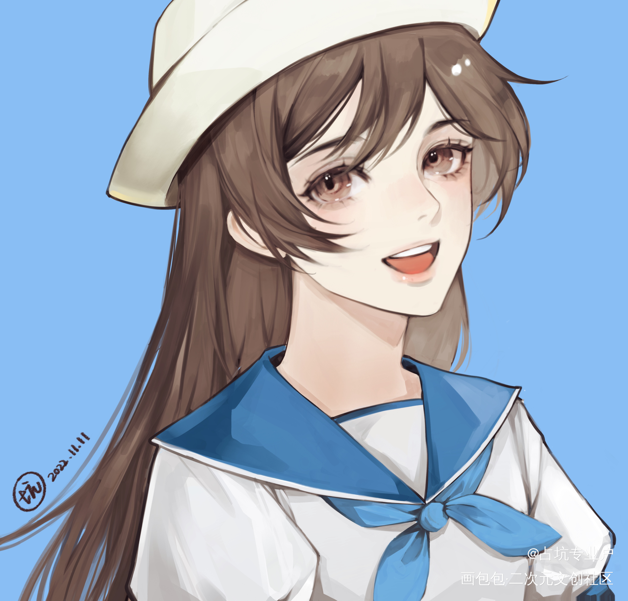 _元气少女缘结神绘画作品