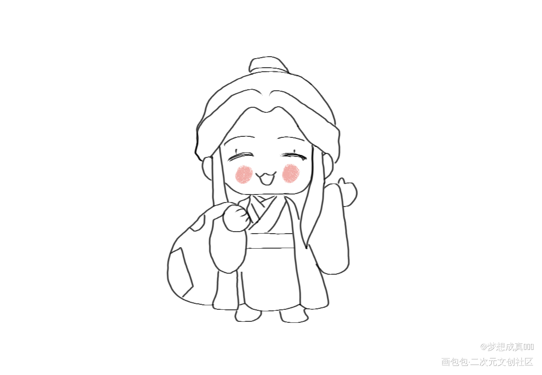 谢怜_天官赐福绘画作品