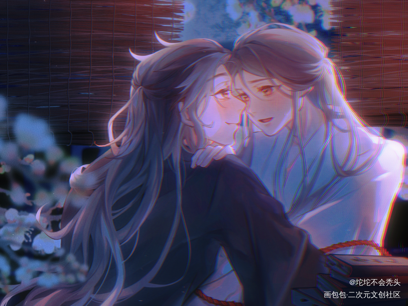 “好好表现💗”_人渣反派自救系统冰秋沈清秋洛冰河绘画作品