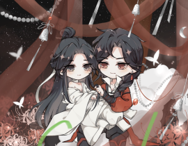 前不久约的一张花怜😚_绘画作品