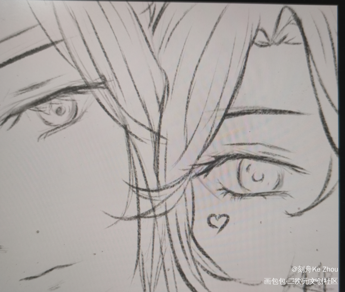 贴贴_魔道祖师板绘涂绘画作品