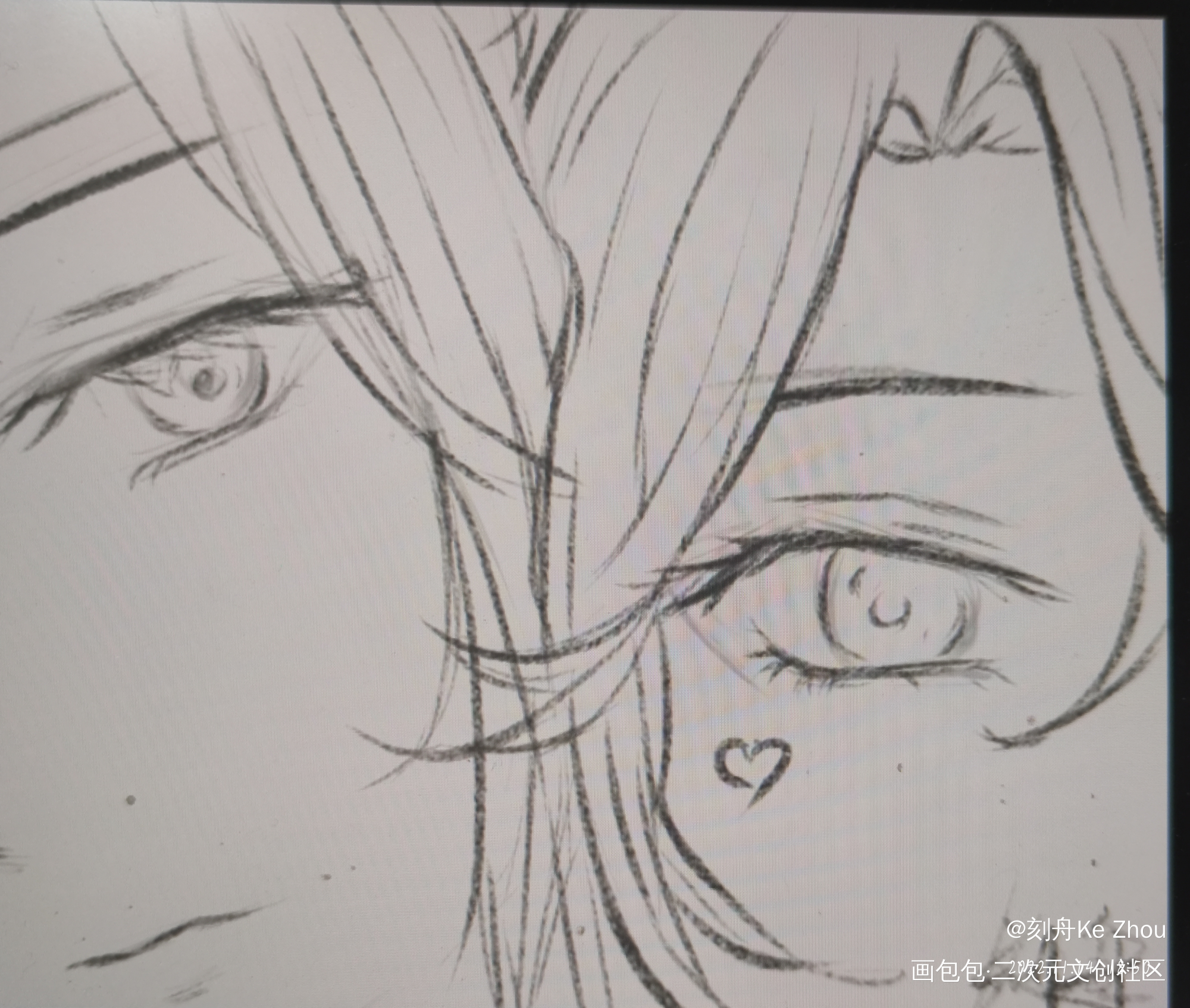 贴贴_魔道祖师板绘涂绘画作品
