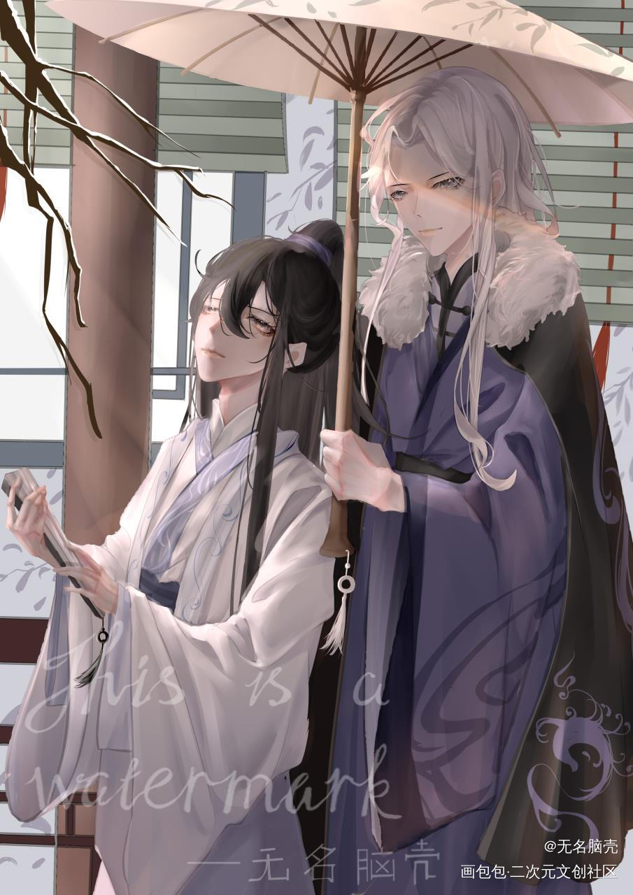 你什么时候来的
很久了_我在惊悚游戏里封神白柳插画塔维尔谢塔板绘插画摸鱼绘画绘画作品