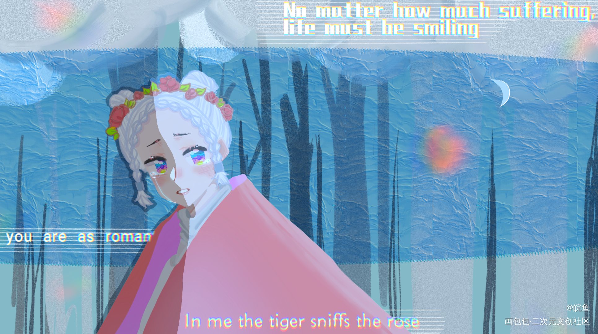 _光遇板绘涂绘画作品