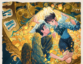 爱可以打败时间_绘画作品