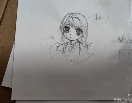 (꒦໊ྀ꒦໊ི )哭_绘画作品