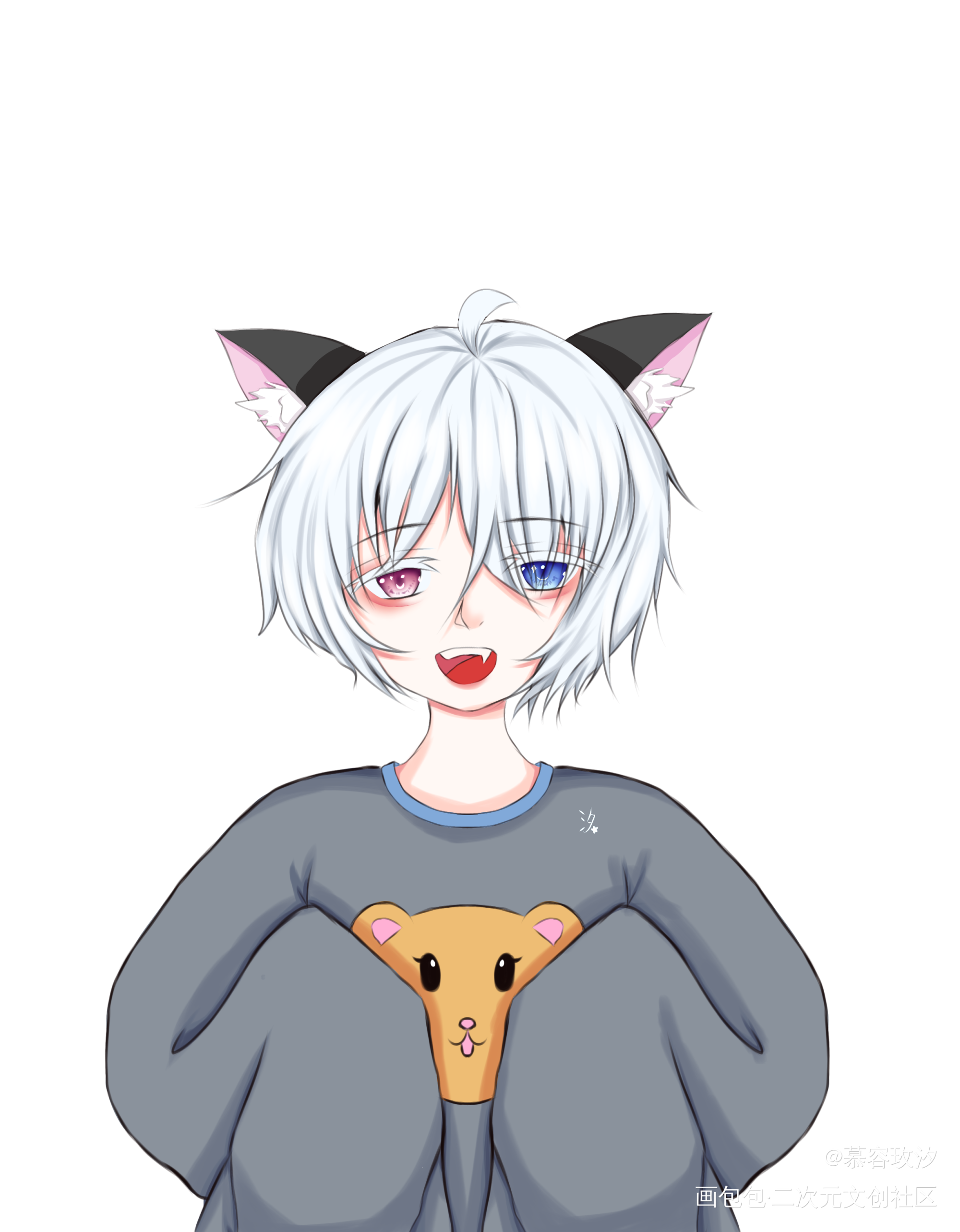近期无偿_平涂原创绘画作品