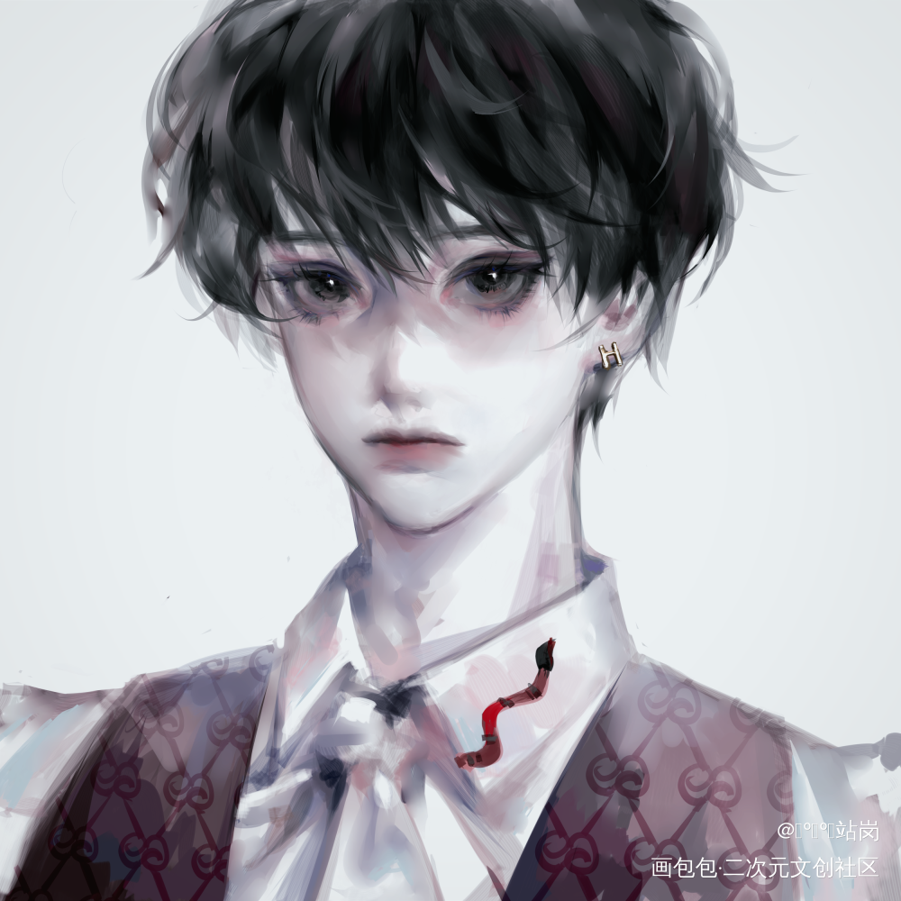 送别人的图，禁止使用！_娘娘腔188男团邵群李程秀李程秀约稿绘画作品