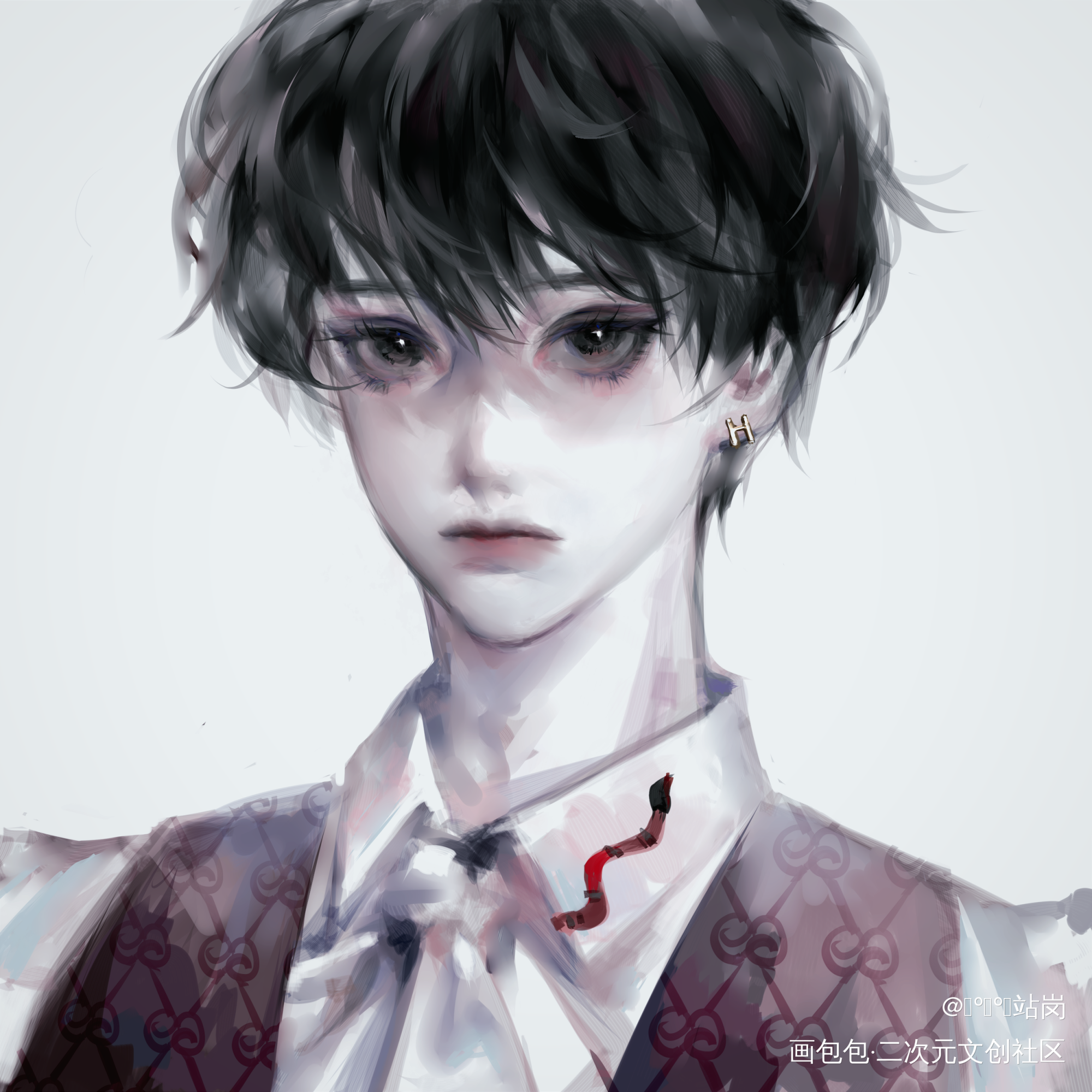 送别人的图，禁止使用！_娘娘腔188男团邵群李程秀李程秀约稿绘画作品