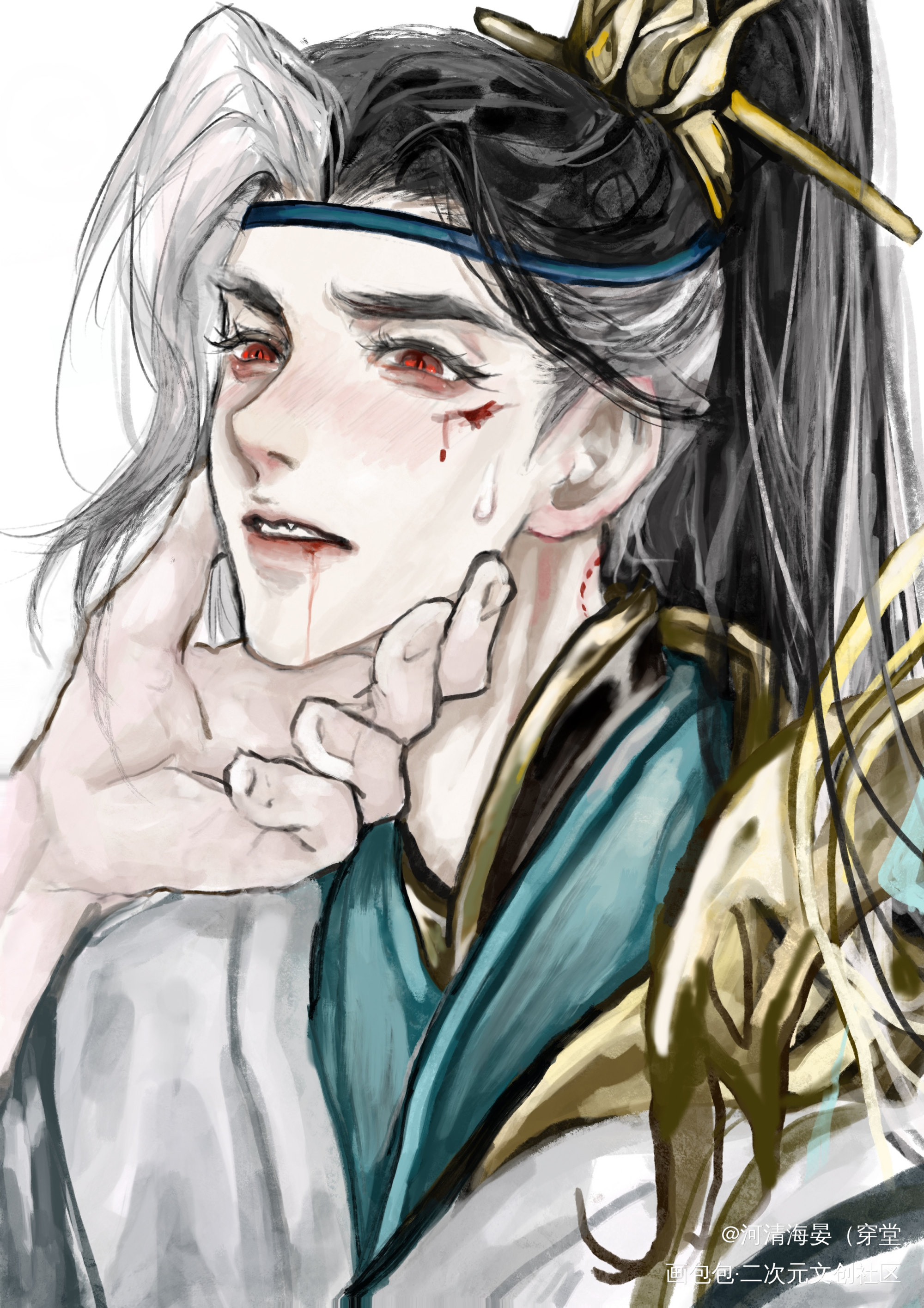 狴犴令_王者荣耀狄仁杰狴犴令绘画作品