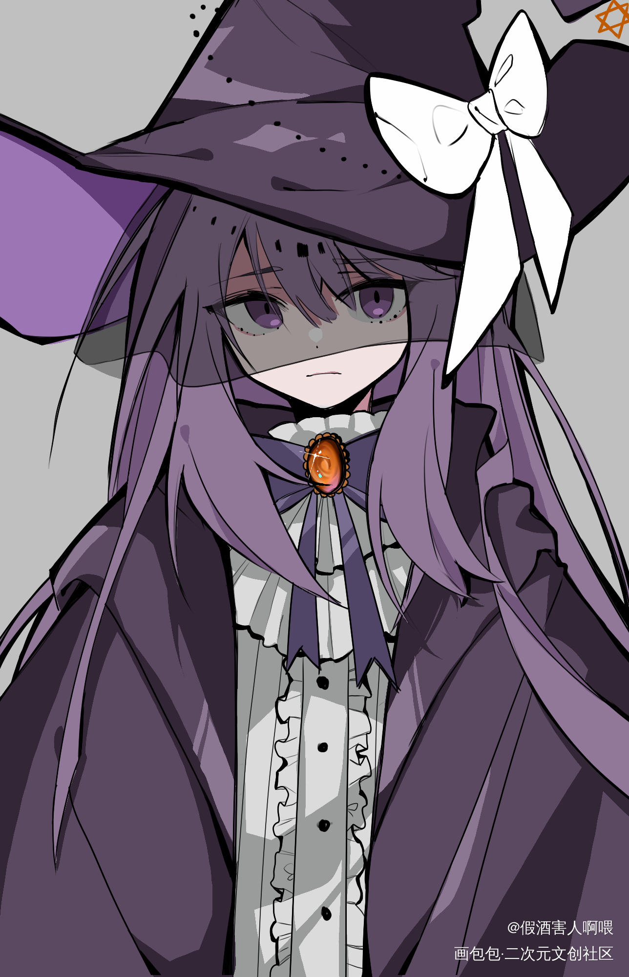 这里也发一下_我在惊悚游戏里封神刘佳仪绘画作品