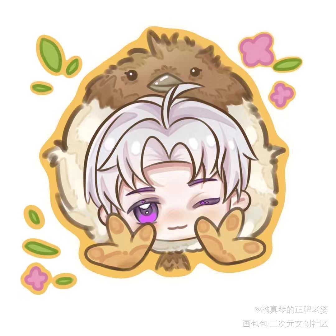 是小鸟宝宝_光与夜之恋查理苏彩色漫画平涂日系光与夜之恋查理苏绘画作品