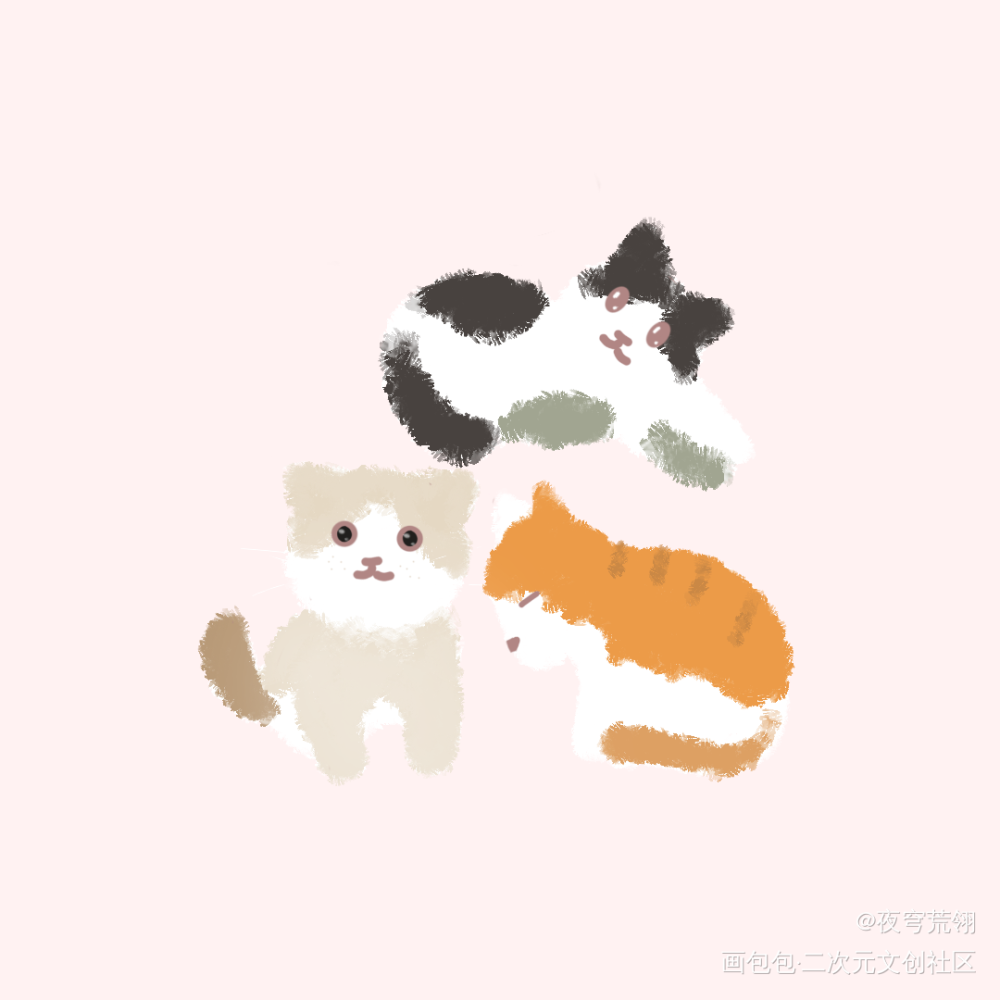 猫猫_猫绘画作品
