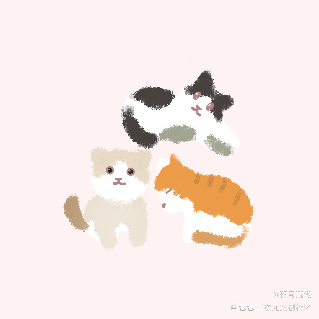 猫猫_猫绘画作品