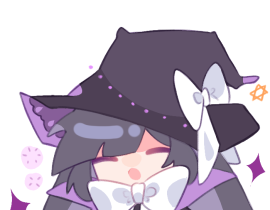 一只小女巫_绘画作品