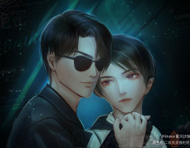 黑花～_绘画作品