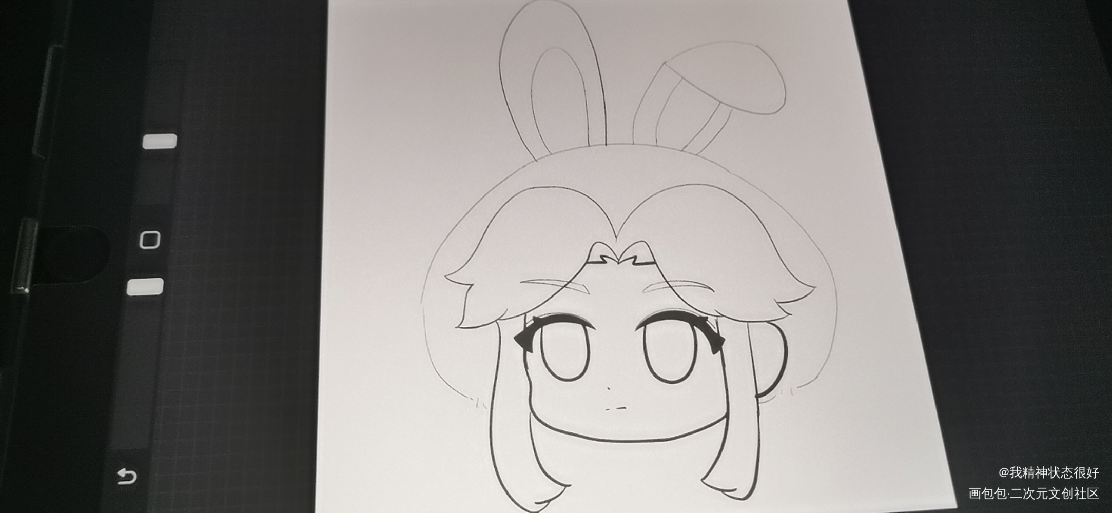 忘羡团子_魔道祖师忘羡墨香铜臭绘画作品
