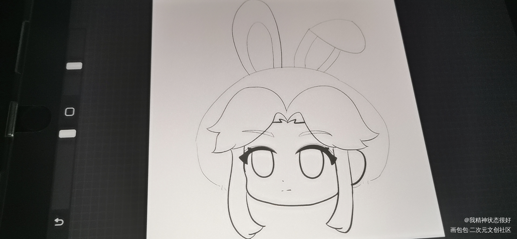 忘羡团子_魔道祖师忘羡墨香铜臭绘画作品