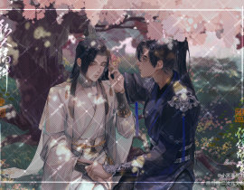 粉粉燃晚～_绘画作品
