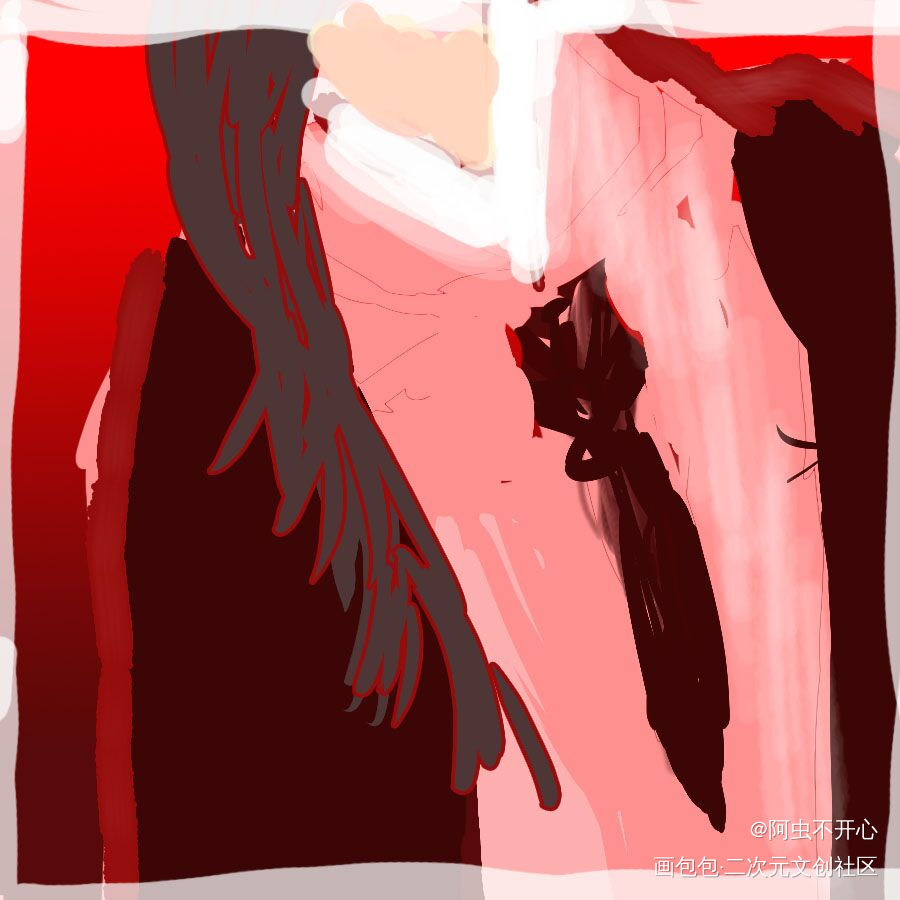白六_板绘涂绘画作品