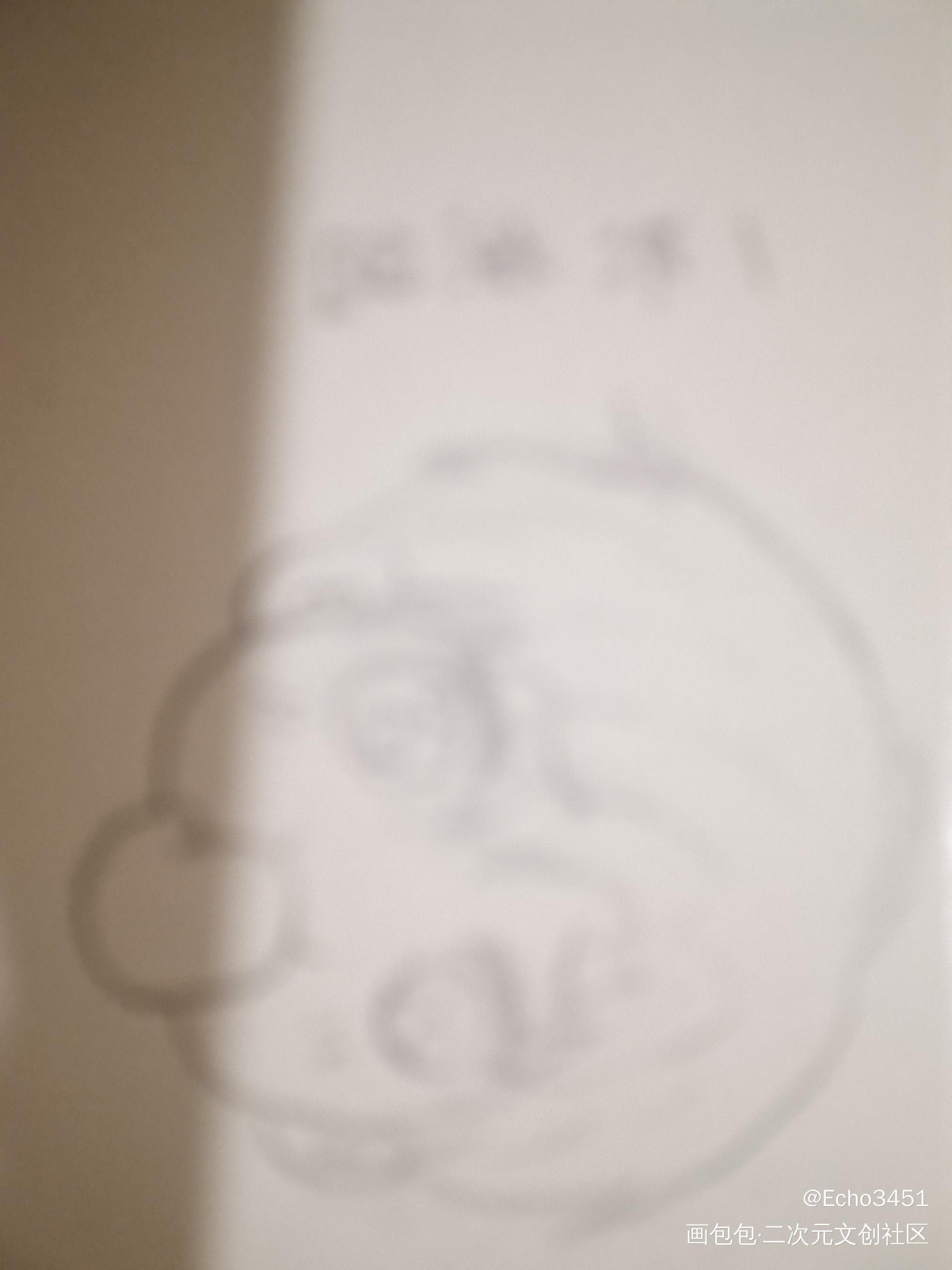 不会有人不想拥有一只小煎包吧_你却爱着一个傻逼简隋英Q版简笔画绘画作品