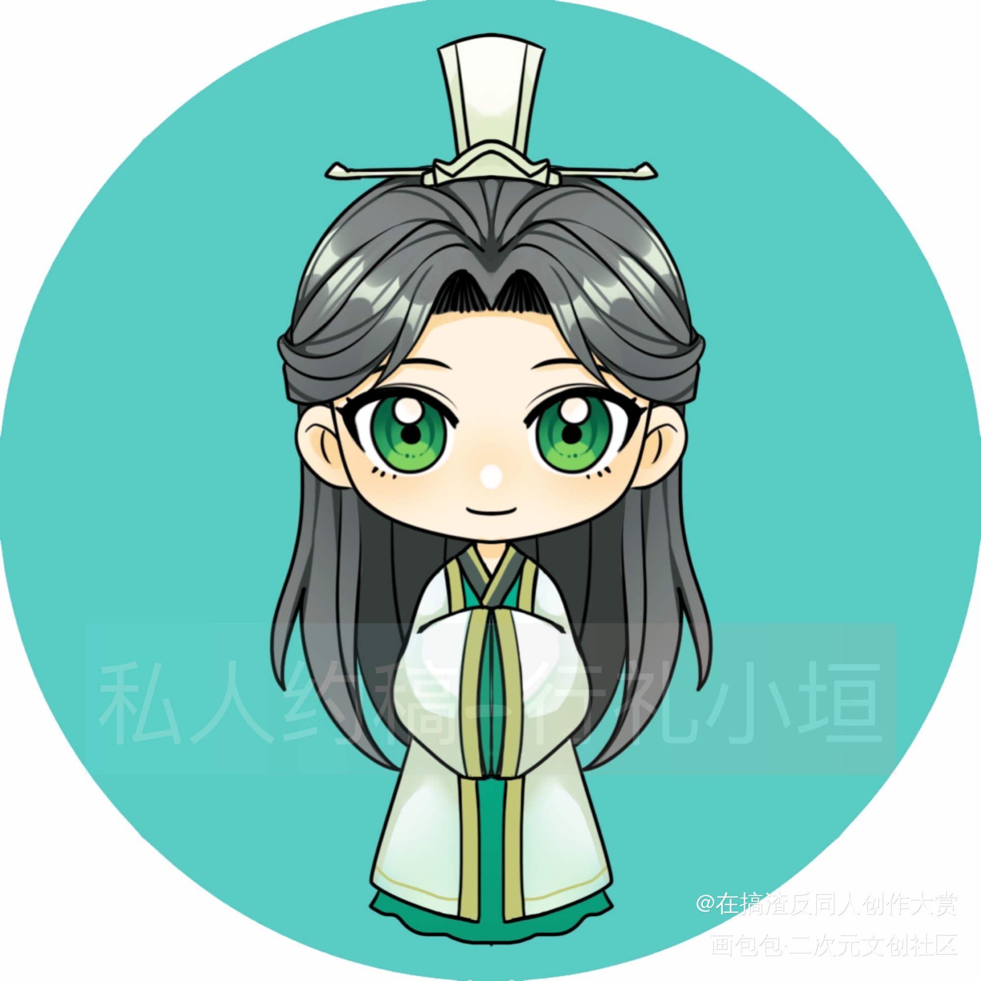 沈劳斯_人渣反派自救系统冰秋沈清秋渣反同人创作大赏绘画作品