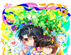 某某夏天_绘画作品