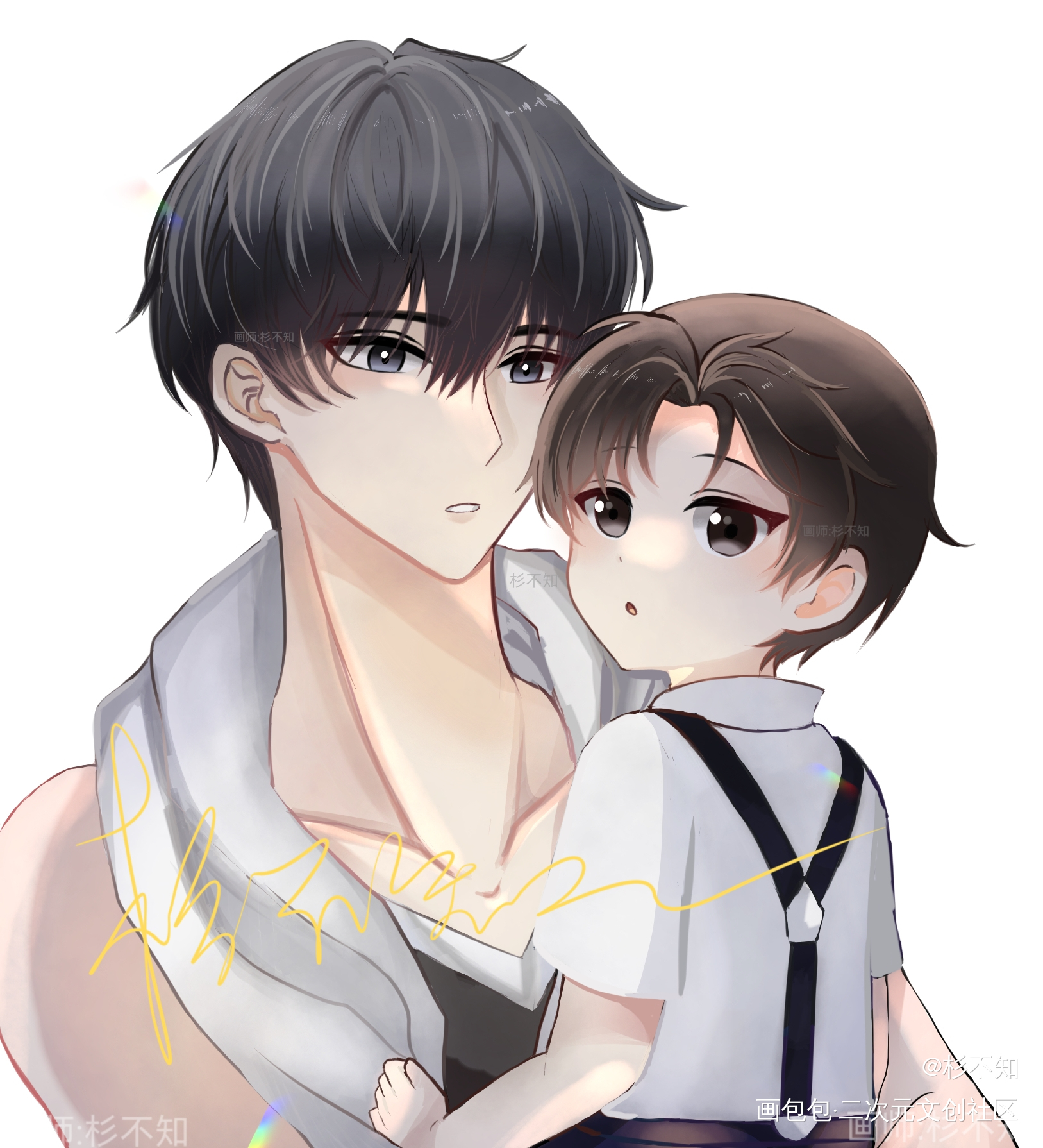 李简——简哥变小了_你却爱着一个傻逼188男团李简李玉简隋英绘画作品
