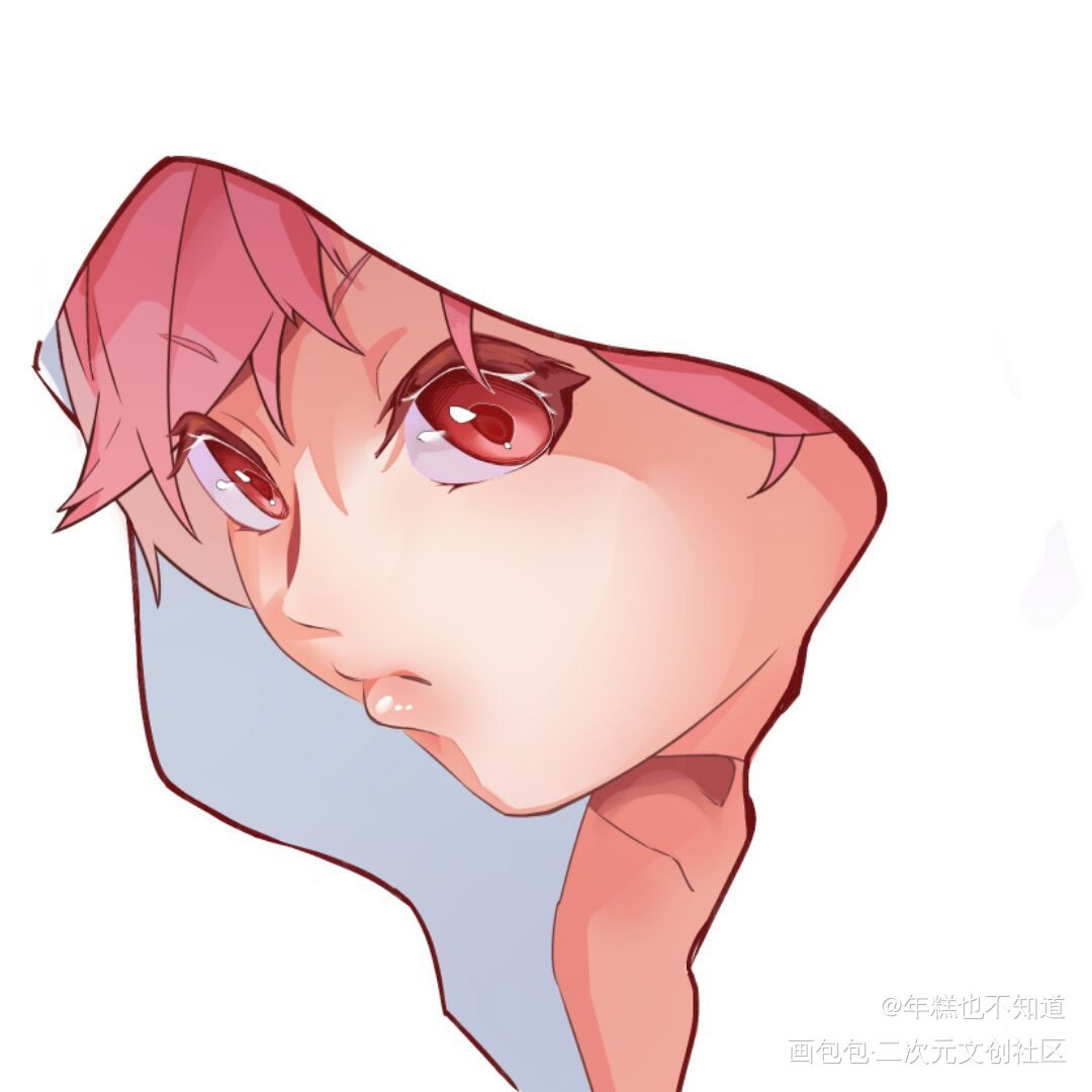 纯白帽子头像_头像接稿自设绘画作品