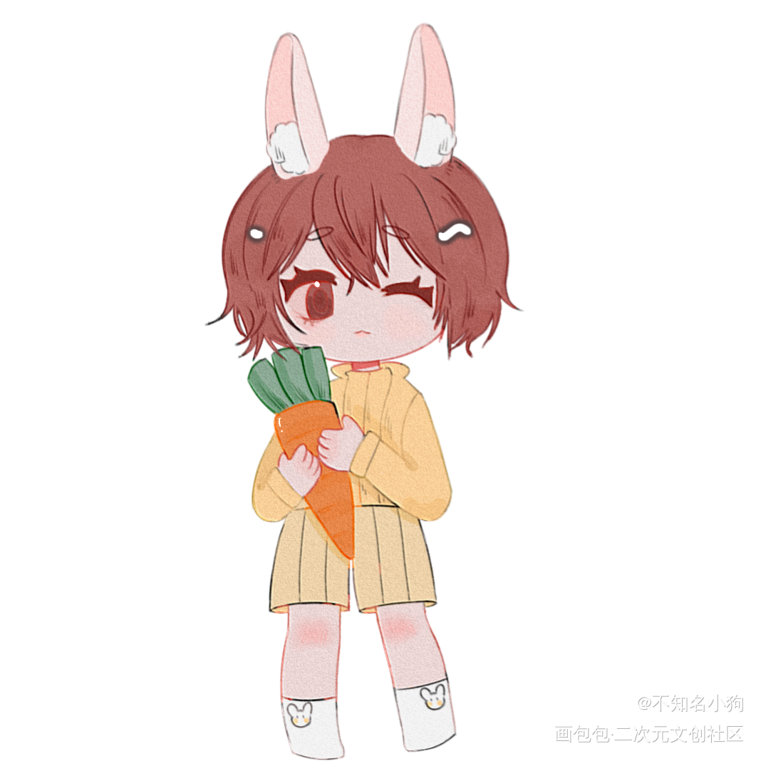 胡萝卜_伪装学渣朝俞贺朝谢俞谢俞贺朝Q版同人绘画作品