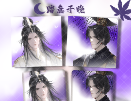 踏意于晚-效果展示图_绘画作品