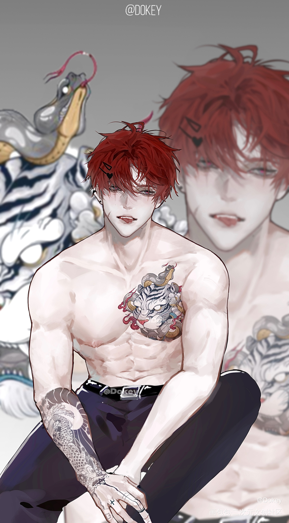 oc_板绘原创oc绘画作品