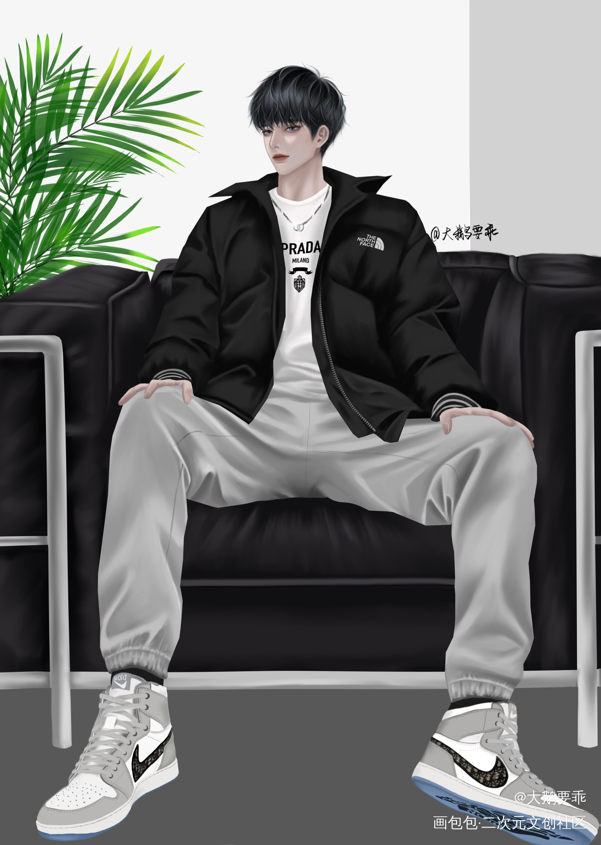 李玉_你却爱着一个傻逼188男团李玉水千丞绘画作品