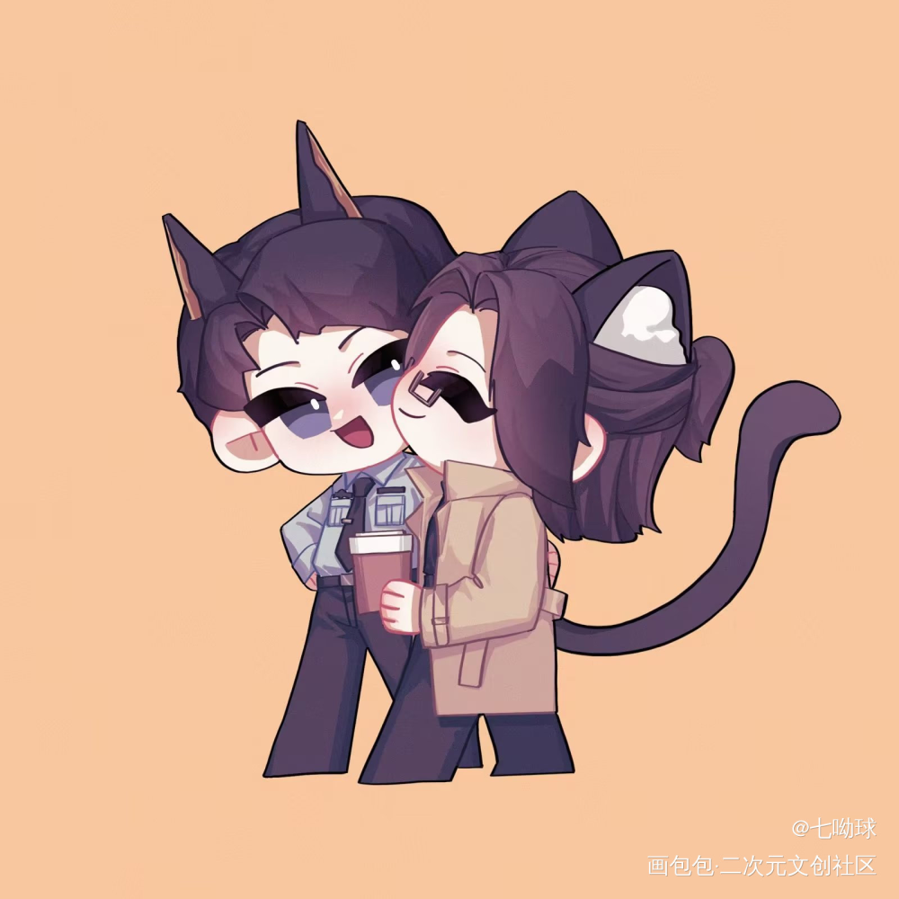 🍂_默读舟渡绘画作品