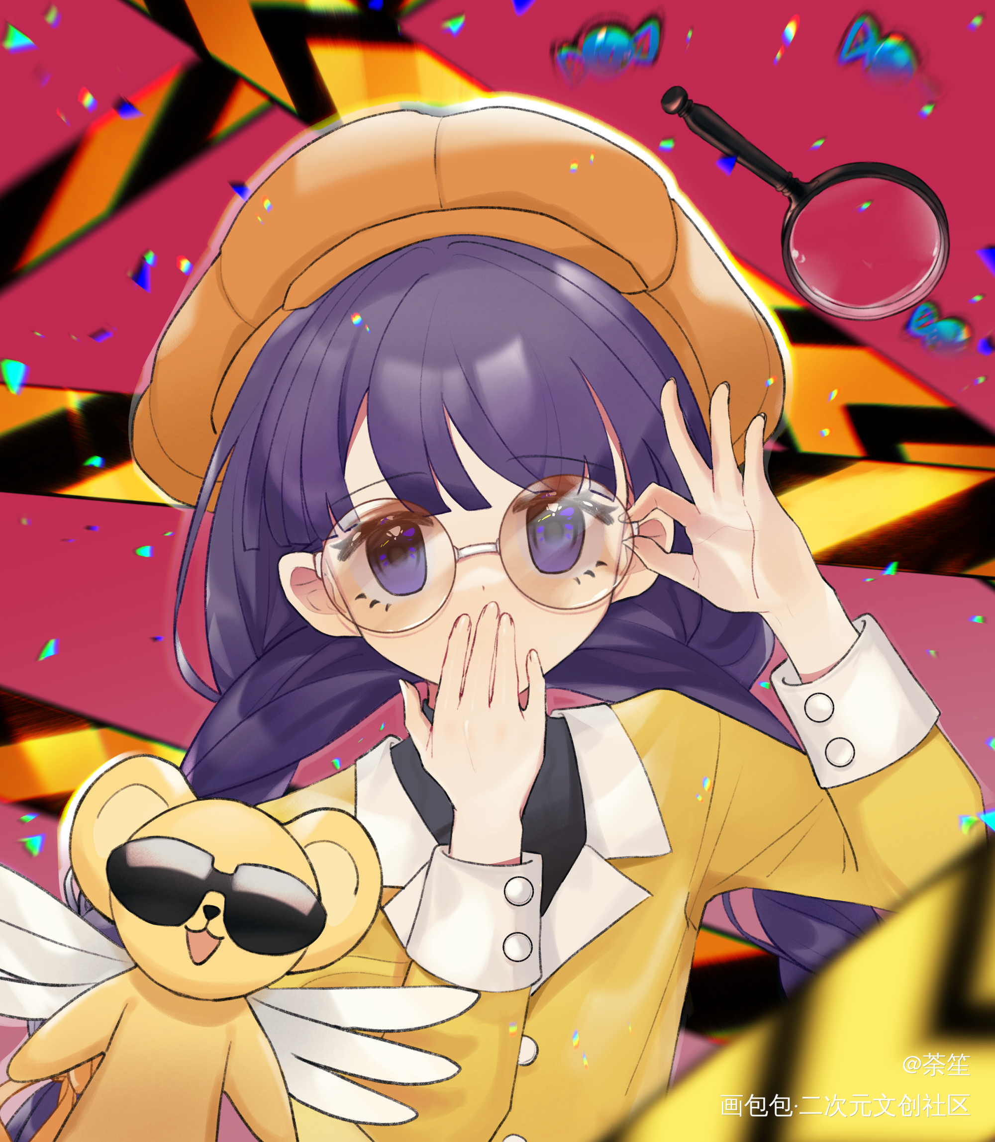 _魔卡少女樱大道寺知世同人摸鱼绘画绘画作品
