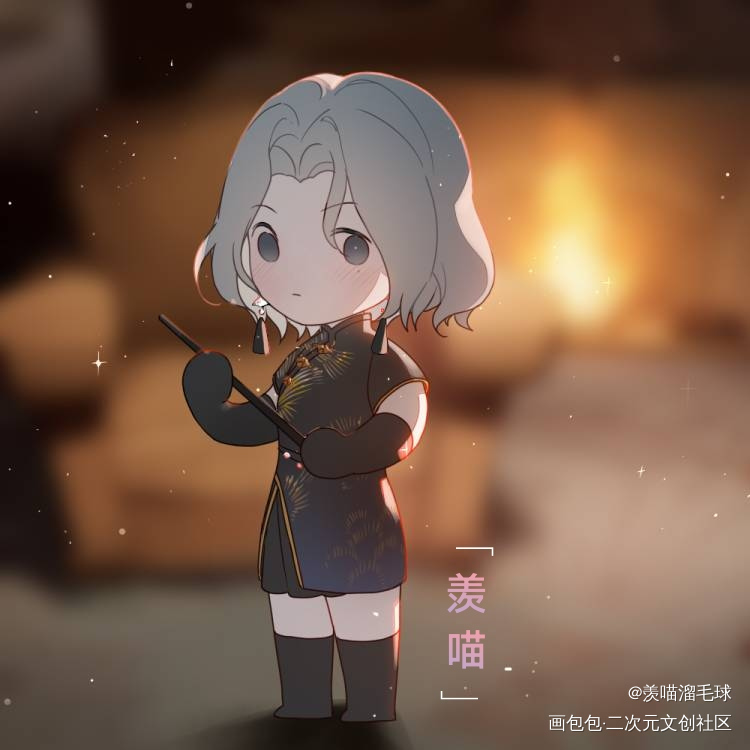 蓝忘机_魔道祖师忘羡蓝湛蓝忘机，魏无羡蓝忘机魏无羡蓝忘机墨香铜臭绘画作品