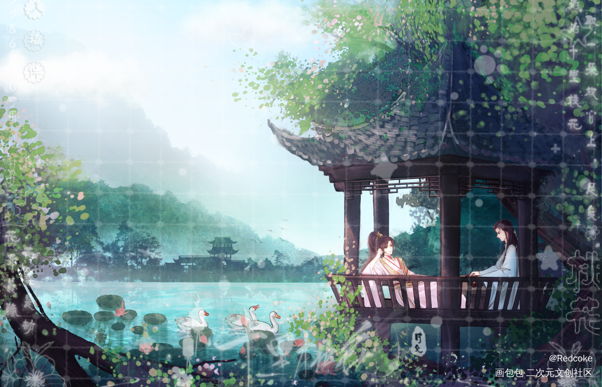 妹叔稿叽_谁把谁当真188男团妹叔绘画作品