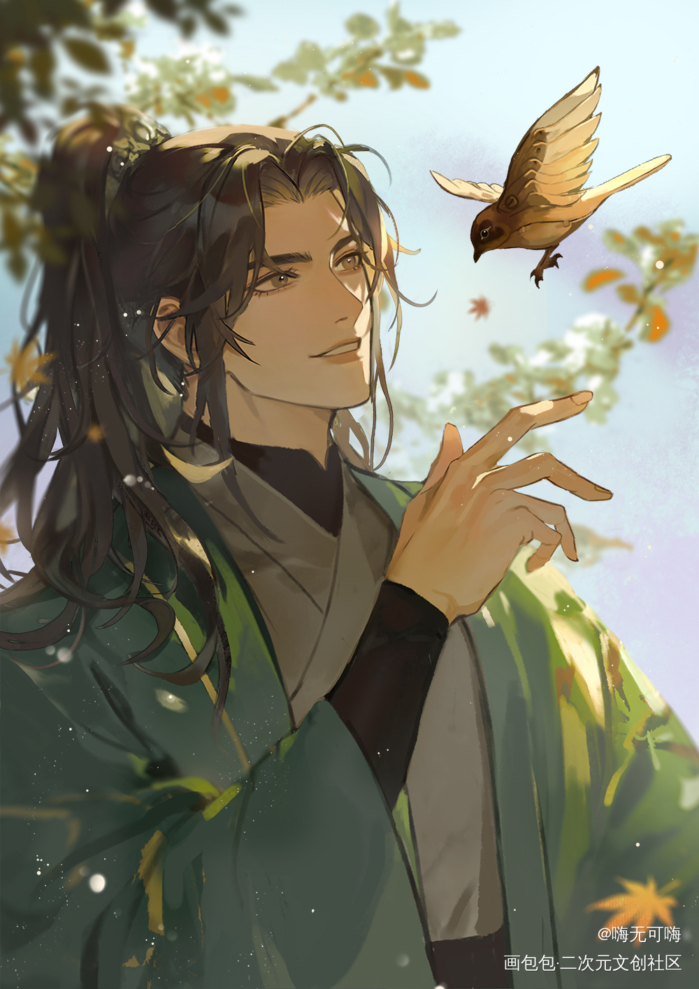 心肝_杀破狼长庚绘画作品