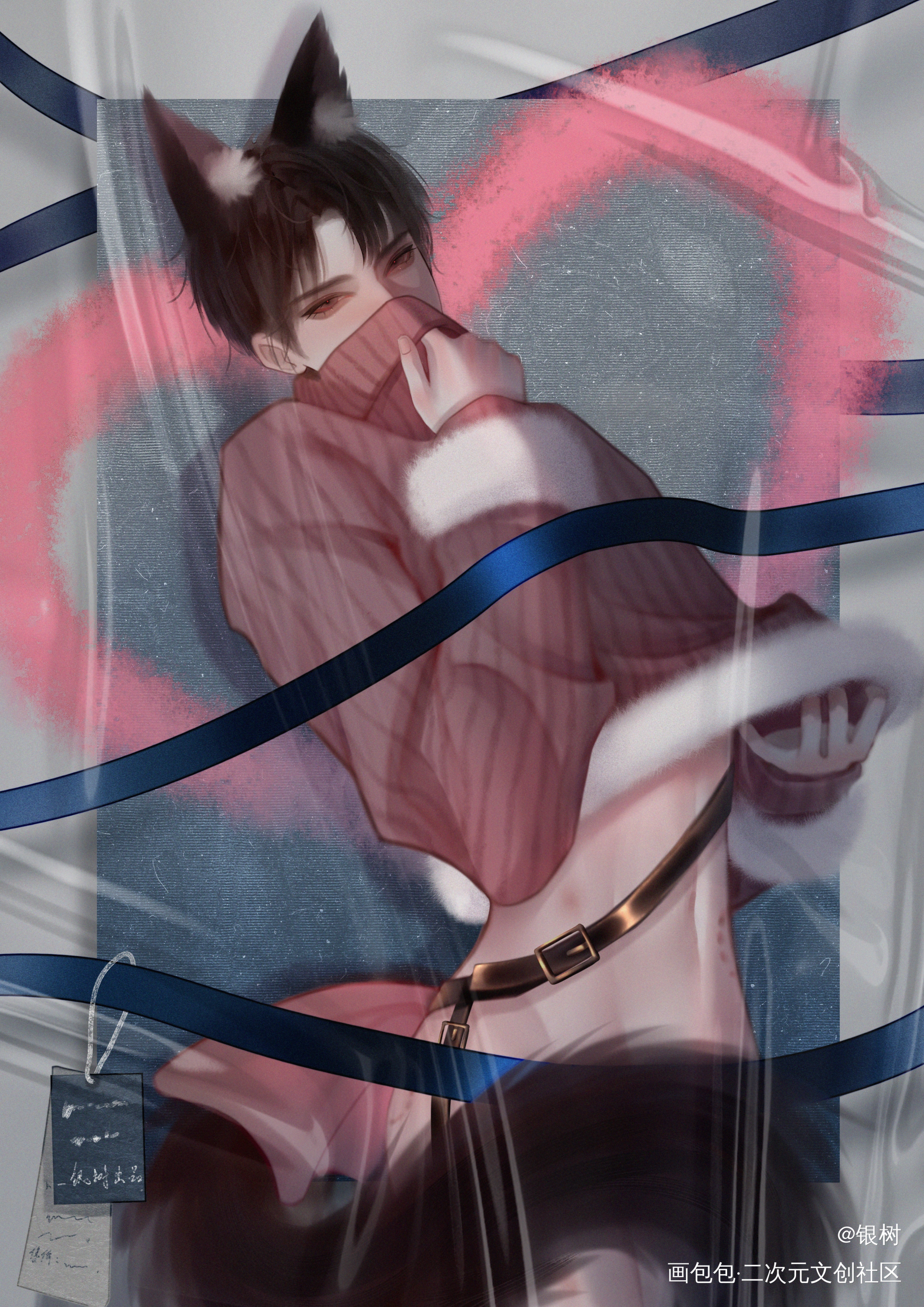 某鹅的礼物_娘娘腔188男团李程秀板绘涂绘画绘画作品