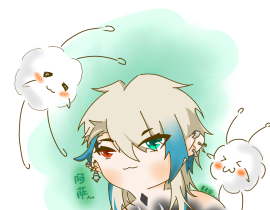 阿萨Aza_绘画作品