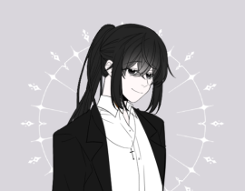 一只白六_绘画作品