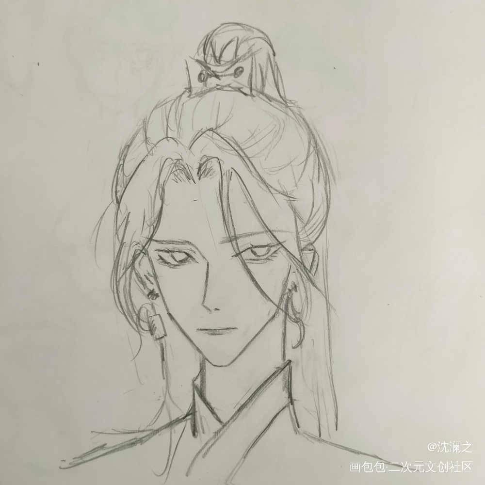 随便画画_摸鱼页手绘绘画作品
