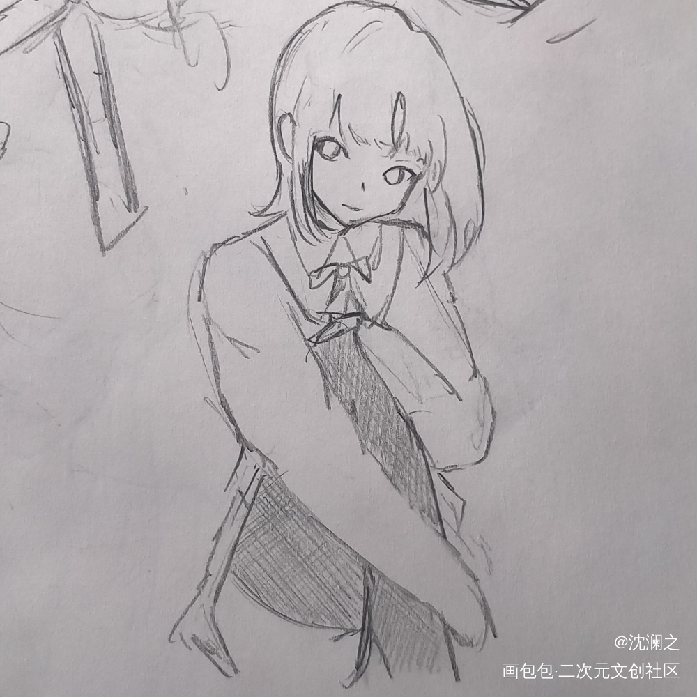 随便画画_摸鱼页手绘绘画作品