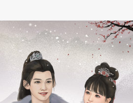 卿卿日常 尹峥💗李薇_绘画作品
