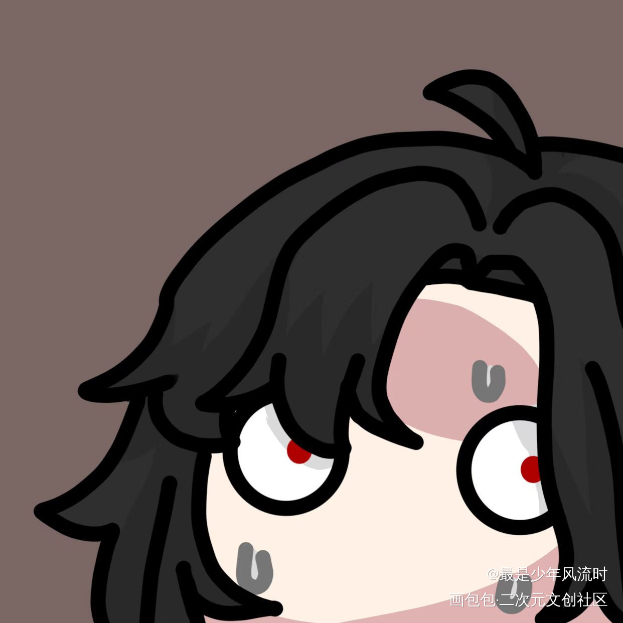 羡の表情包_魔道祖师忘羡绘画作品