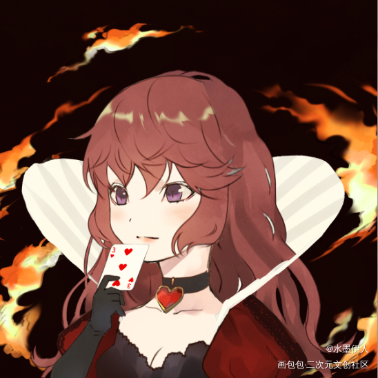 _摸鱼页绘画作品