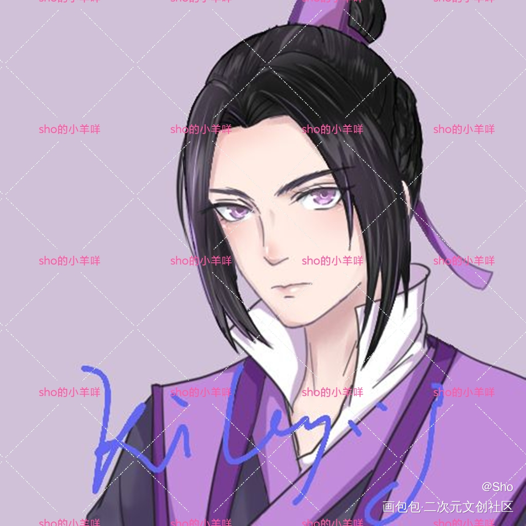 江澄 魔道祖师_魔道祖师江澄绘画作品