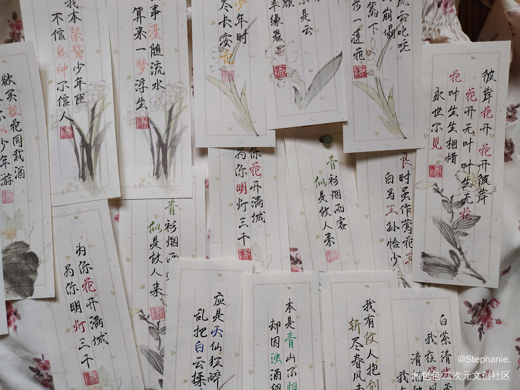 一点手写_摸鱼页手写绘画作品