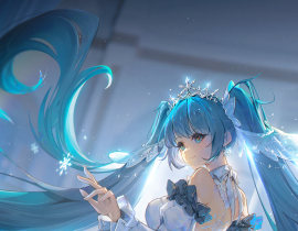 初音 Miku_绘画作品